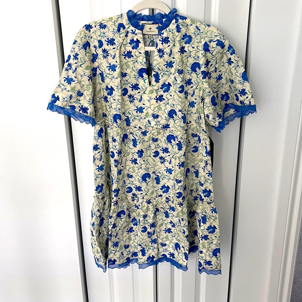 Tuckernuck Bluebird Melody Crawford dress Size Medium